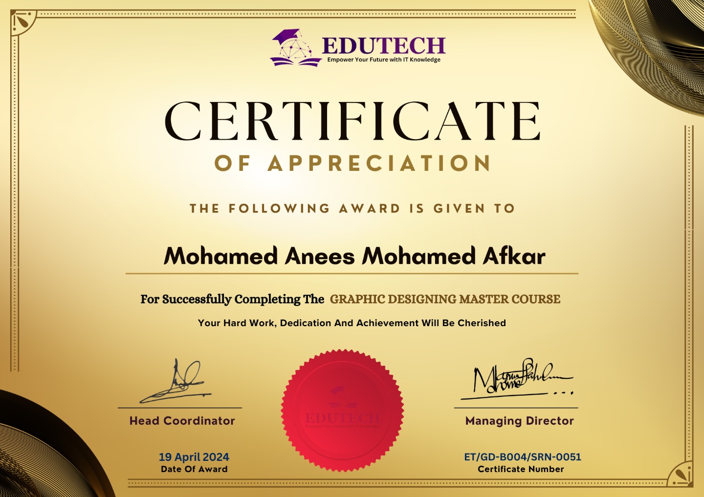 Graphic Design Certificate